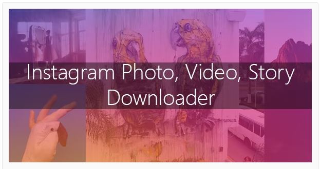 Instagram Image, Video, and Story Downloader