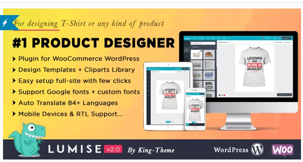 Product Designer for WooCommerce WordPress