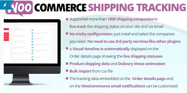 WooCommerce Shipping Tracking