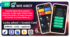 Will AI bot - ChatGPT AI Content writer App | AI Image AI | Lucky Wheel