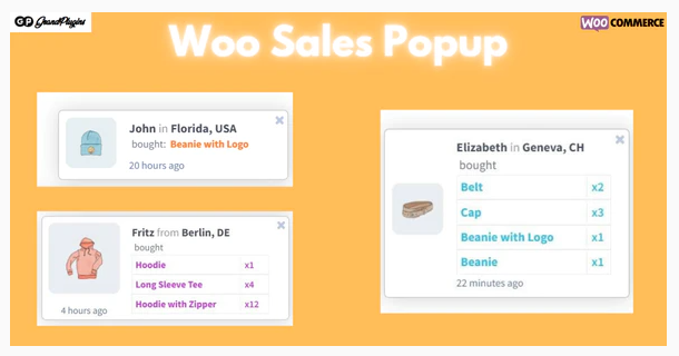 WooCommerce Sales Popup