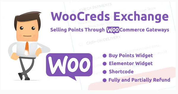 WooCreds Exchange - Selling Points