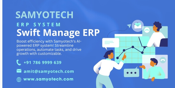 SwiftManage ERP System - SaaS ERP solution with invoicing and company management features for businesses.