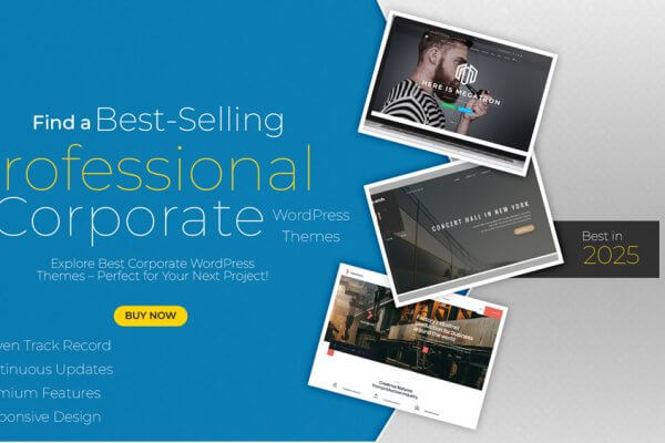 Top 60 Best-Selling Professional Corporate WordPress Themes for 2025