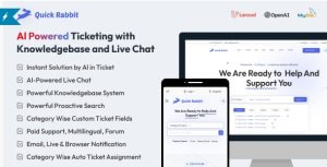 Quick Rabbit AI-Powered Support Ticketing System