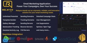 Relayzo email marketing application – self-hosted email automation and campaign management tool