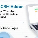 Scan QR Code to log in to WhatsApp using WhatsCRM Addon