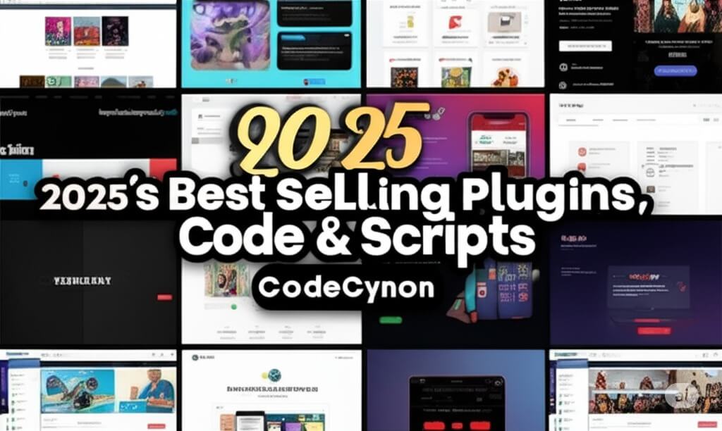 Top selling CodeCanyon plugins and scripts in 2025 - updated weekly with best WordPress tools, PHP scripts, and SaaS projects