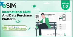 eSIM business platform dashboard for selling international data packages online