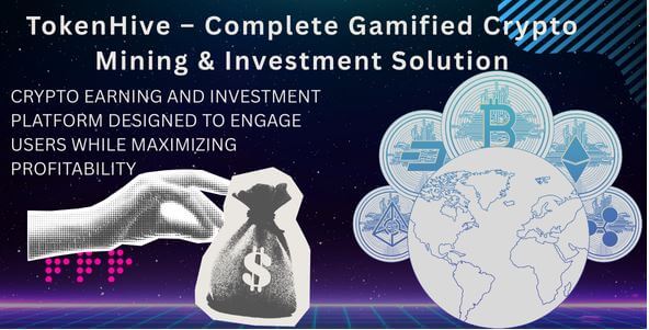TokenHive gamified crypto mining and investment platform